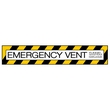 Emergency Vent Decal DECAL-M-06