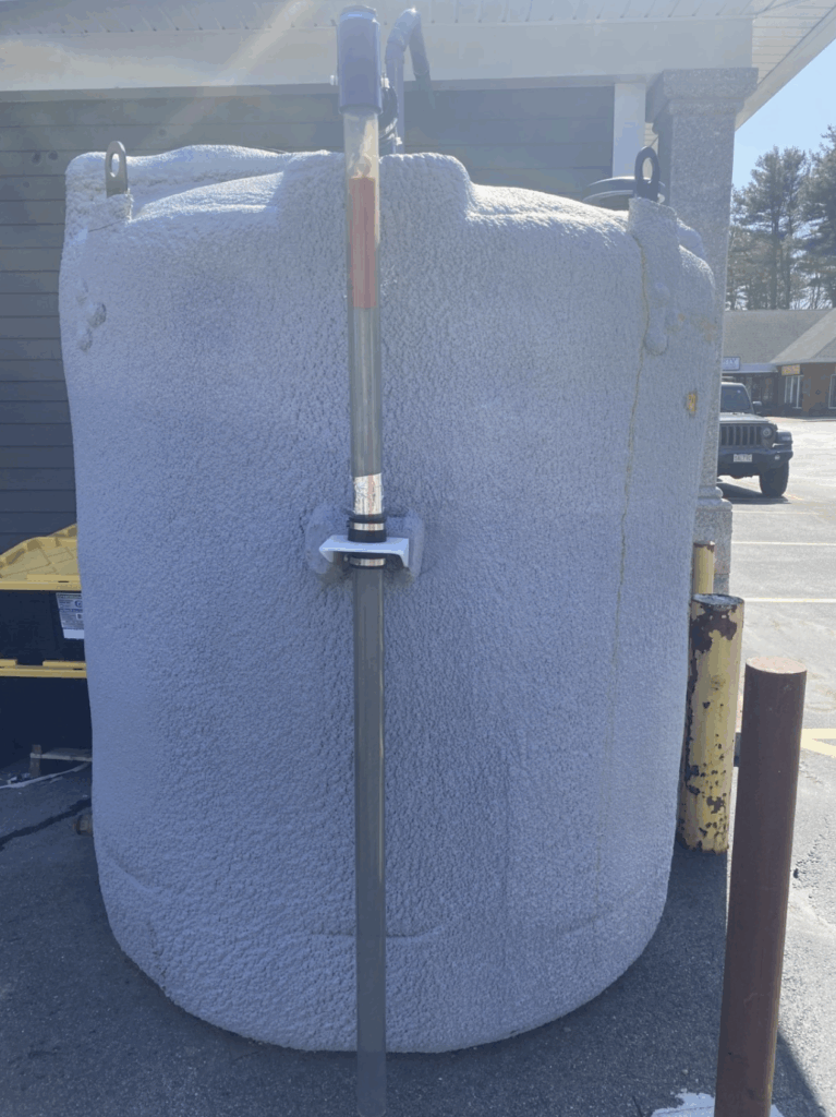 1000 Gallon Polyethylene Wastewater Tank with Insulation & Leak Monitoring for Red Hand Brewing