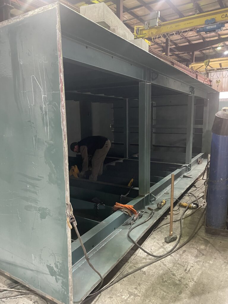 30,000-gallon Custom Field-Fabricated Tank