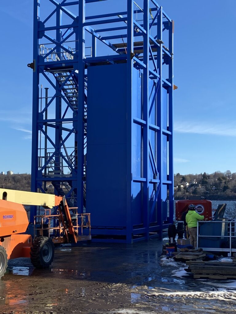30,000-gallon Custom Field-Fabricated Tank